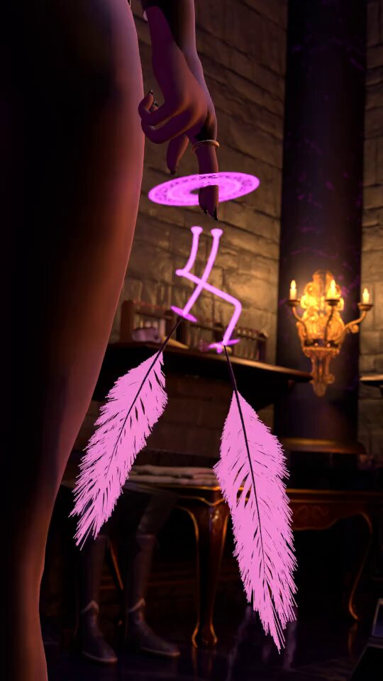 I have one more short animation of Robin and Tharja planned for the short term. Here's a little taste of the WIP: