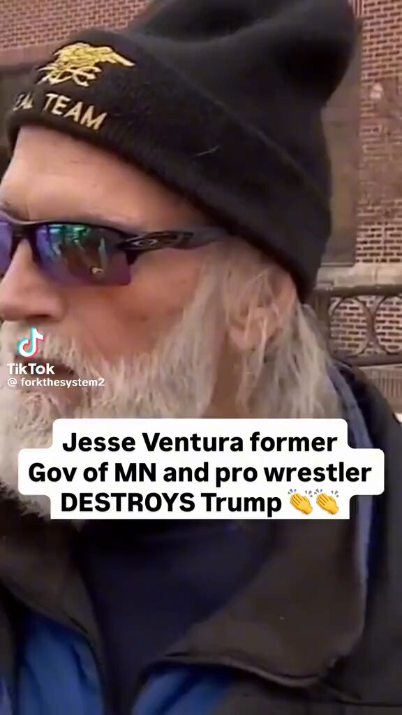 Jesse Ventura the former Governor of Minnesota and Pro Wrestler known as Jesse the Body Ventura destroys Trump about everything including being a four time draft Dodger and what he’s doing to this Country! I’ve met him several times and he’s such a nice guy &amp; cares about people!