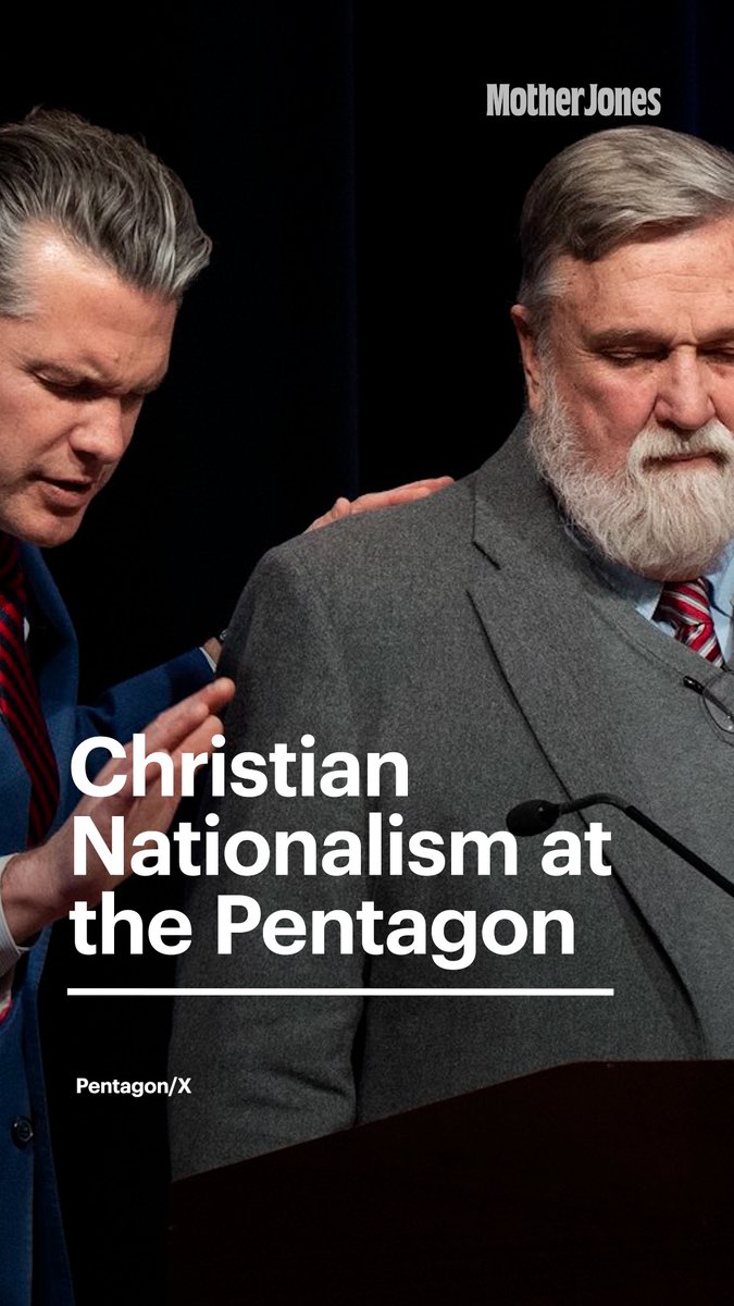Christian nationalism has landed at the Pentagon—and they’re not even hiding it anymore. Just look at this photo. That’s Doug Wilson, a Christian nationalist thought leader and influential pastor to Secretary of Defense Pete Hegseth. Here they were pictured together at a recent prayer event at the Pentagon, and it’s a moment that for Mother Jones’ Kiera Butler illustrates just how integrated Christian nationalists have become in our federal government. Butler has reported for years on the strong ties between Wilson and his web of Christian nationalist influencers– dubbed the “TheoBros.” (Including, yes Vice President JD Vance.) But there’s another connection Wilson has with the current mainstream political moment. On January 18, former CNN anchor Don Lemon was arrested in Los Angeles for covering a protest that disrupted services at Cities Church in St. Paul. The arrest drew widespread attention because of how Lemon’s First Amendment rights were violated; journalism groups, including the National Association of Black Journalists, condemned the act What never appeared in the flurry of coverage—until Butler wrote about it— was the link between Cities Church and a Christian nationalist movement that has gained increasing clout with strong connections to the Trump administration. Cities Church was founded in part by a pastor named Joe Rigney, a close associate of Doug Wilson, whose Christian nationalist fiefdom centered in Moscow, Idaho, has gained a national following—and is looked to as an example of what a Christian nationalist society could look like. Read more of our coverage on Christian nationalist ties to the Trump administration at