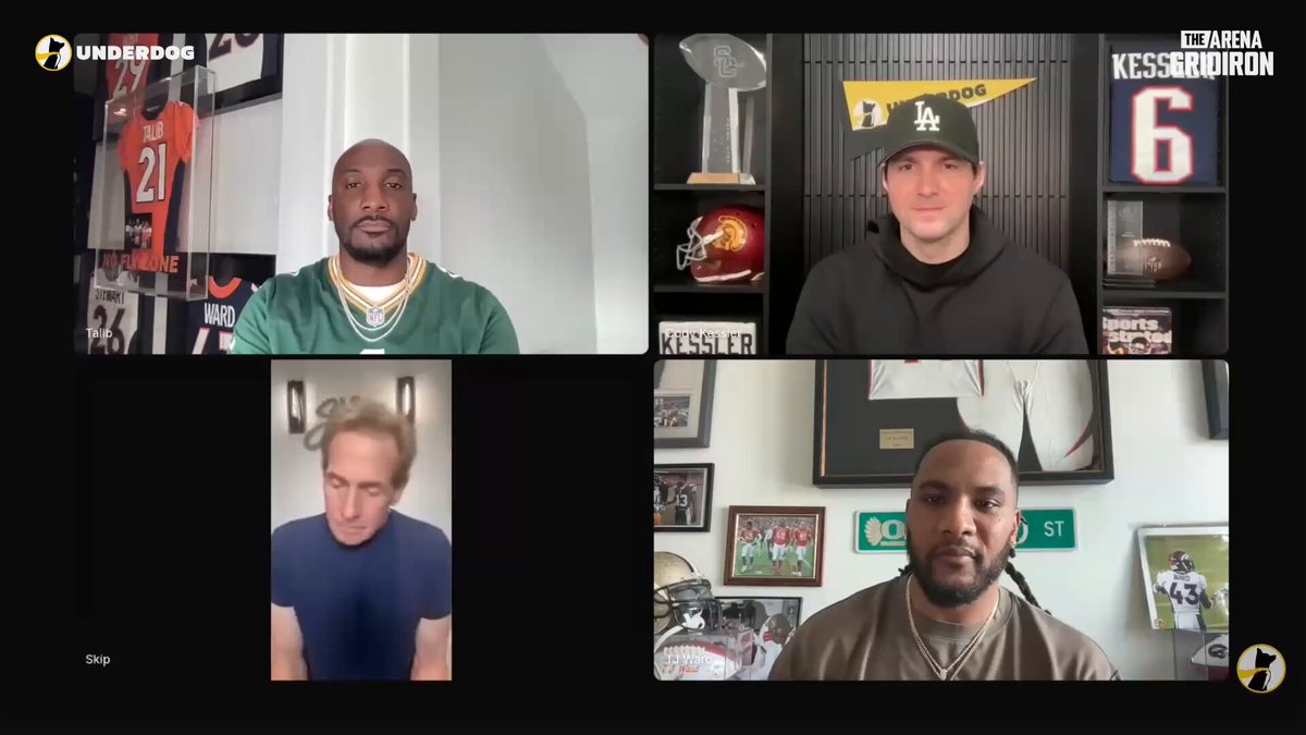 “It’s just time. It’s time for DeVonta to be the No. 1 guy. With the scheme you’ve got, one of them has to go.” AqibTalib21 &amp; Skip Bayless agree that it is time for the Eagles to get rid of AJ Brown.
