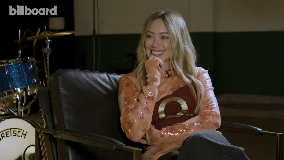 "I don't sing along to, like, any songs!" 🤣 Hilary Duff and her son Luca debrief about singing along to Olivia Dean, his favorite songs from 'luck... or something' and more with billboard family.