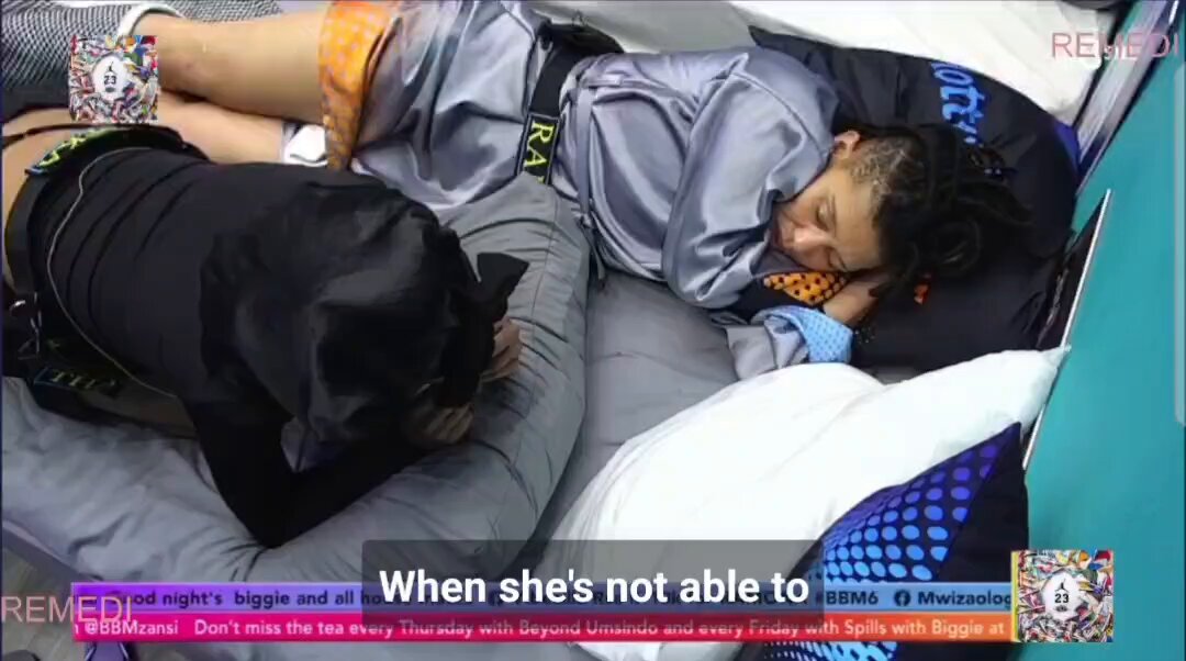 Thandeka: If you sit and talk to Liema for an hour, I stop trusting you. I’m like, you’re already consumed by now. Ramona: I can’t even sit close to Liema, she gives me the icks. Thandeka: And she thinks she’s liked everywhere. #BBMzanziS6 #BBMzansi6 #Bazozwa