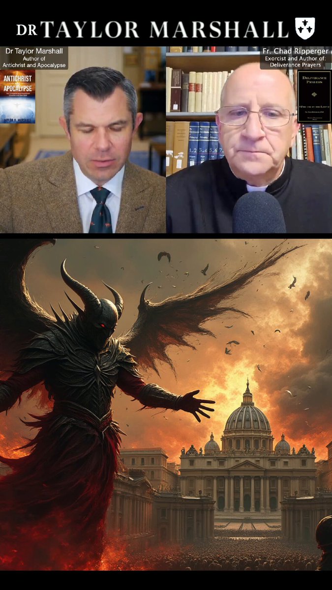 "Was Satan Enthroned in the Vatican?" Exorcist Fr Chad Ripperger Dr Taylor Marshall Podcast
