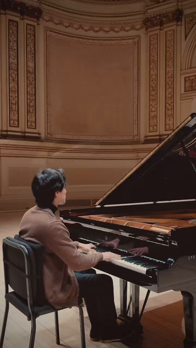 Little sneak peak for tonight’s recital Carnegie Hall Excerpt from Chopin’s Nocturne Op. 27 No. 2