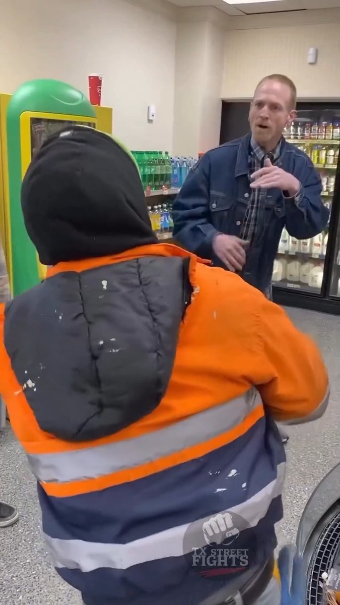 When you talk sh*t to the wrong person Fight breaks out in gas station