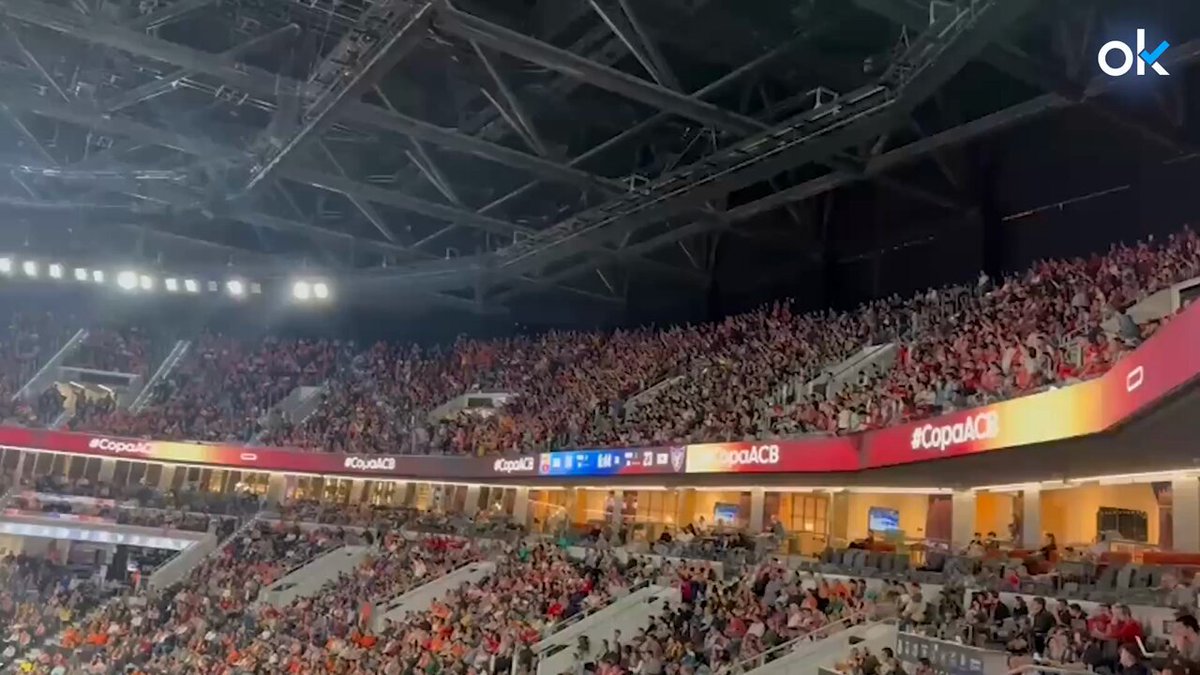 ❌ Lamentable: esteladas y gritos de «¡independencia!» de la afición del Barcelona en la Copa en Valencia. 🔗 Noticia completa: