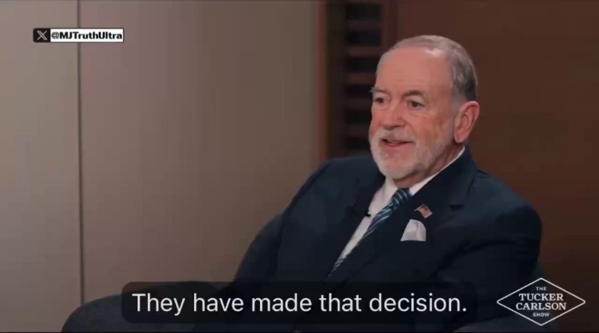 Tucker: Abraham’s descendants are the ones with the right to have this land, correct? Huckabee: Yes.. Tucker: Why don’t we genetic testing on everybody in the land to find out who exactly Abraham’s decedents are? Huckabee: I have no idea what that would prove. Clip Tucker X