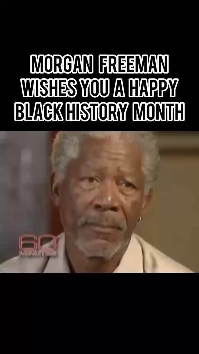 Morgan Freeman thinks Black History Month is "ridiculous."