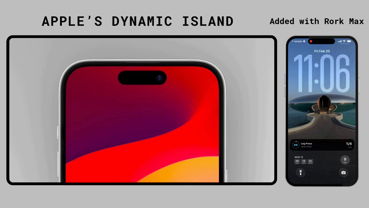 apps will never be the same 😬 vibe coding changed forever everyone on X talks about how Apple cooked with the dynamic island and Rork Max one shot it Is there even a limit anymore?
