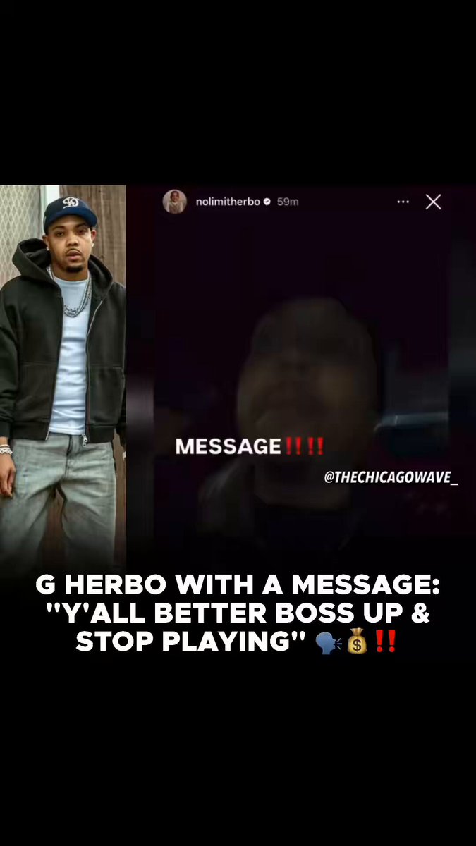 G Herbo encourages people to hustle 🗣️💰• G HERBO