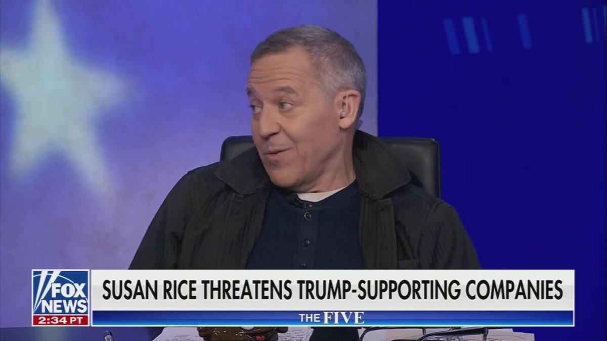 Jessica: Donald Trump put his face on the DOJ, which is supposed to be impartial and remember you were so upset about when Bill Clinton ran into Loretta Lynch.. If a tan suit upset you— Gutfeld: That never upset us. That was a joke. You guys went pretty far with every flag that wasn’t the American flag.