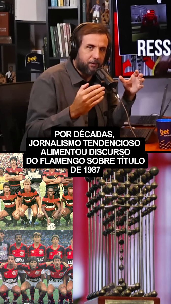 O Campeonato Brasileiro de 1987 voltou a ser assunto após o parecer do Procurador‑Geral da República, que recomenda o reconhecimento do Flamengo como campeão ao lado do Sport. Fred Figueiroa comenta como décadas de jornalismo tendencioso ajudaram a reforçar o discurso flamenguista, ao ignorar fatos importantes. Assista