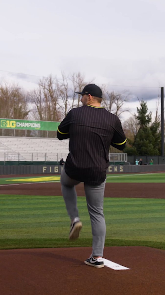 Brought the heat 🔥 Drew Mehringer x Oregon Duck Baseball #GoDucks