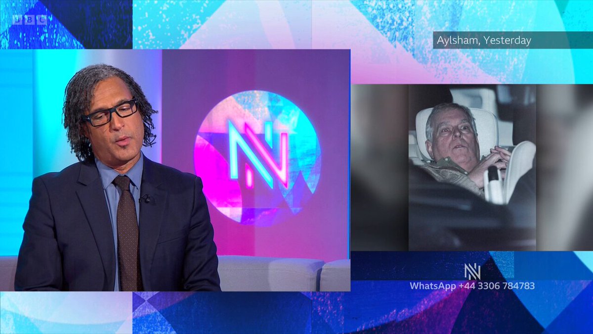 "The King is acting decisively, the government is acting decisively... the problem with that argument is, we've known about this for many, many years." Historian David Olusoga is critical of how long it took the King to respond to allegations of Andrew's misconduct. #Newsnight
