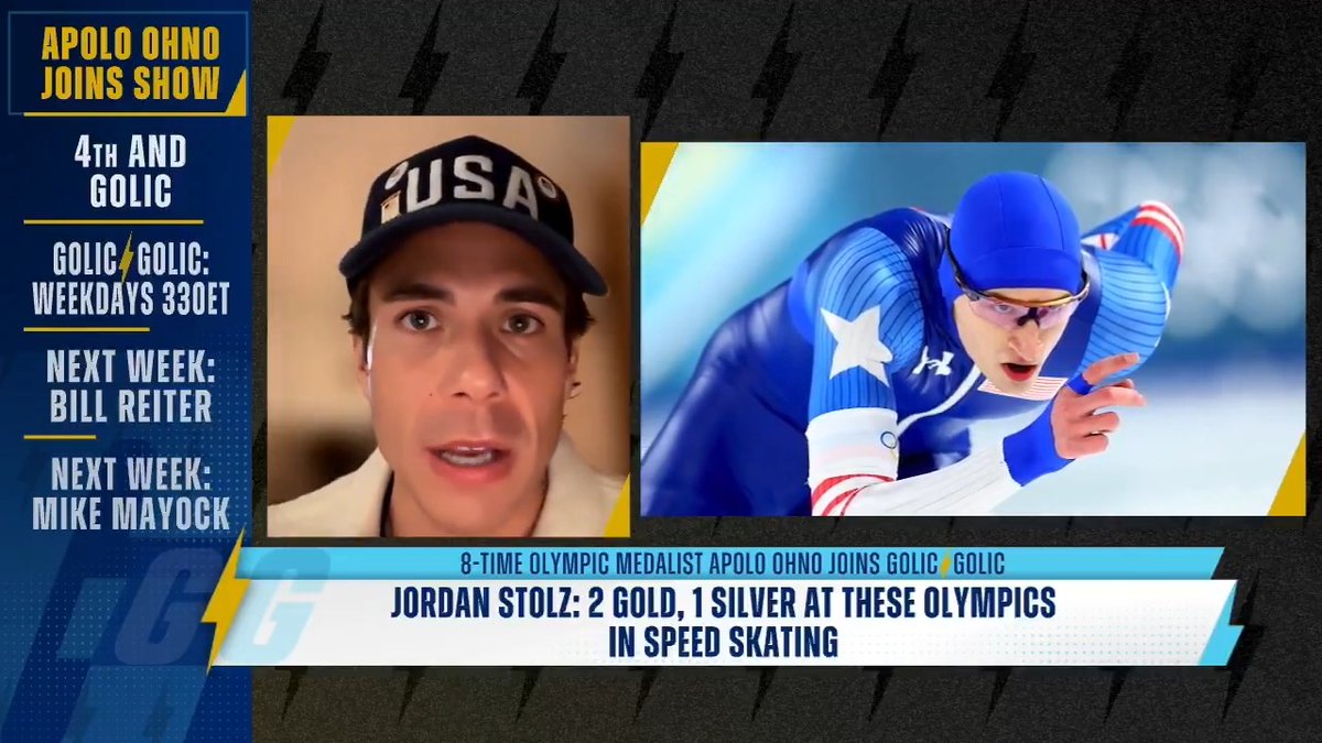 "He's going to use this and metabolize this for the next four years." Apolo Anton Ohno reflects on Jordan Stolz's recent performances and the unique challenges of the Olympic format. 🥇🥇🥈