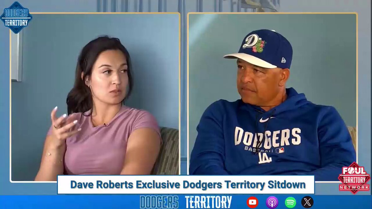 Dave Roberts on expectations for a full season of Shohei Ohtani as a two-way player: "He's the best player that's ever played this game. With him, anything is possible."