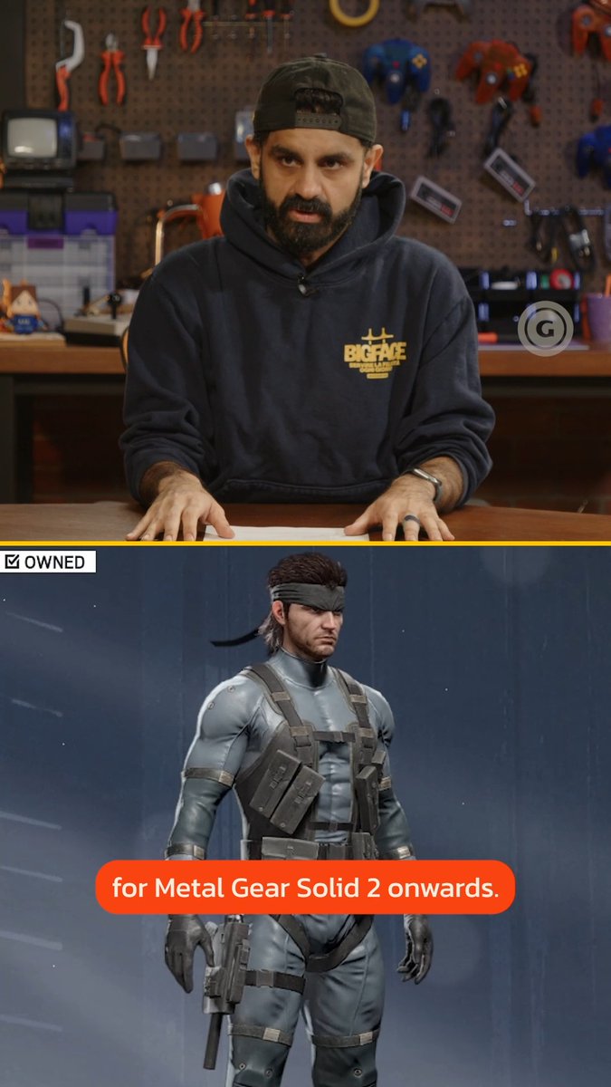 Here's where Solid Snake's sneaking suit in Rainbow Six Siege comes from.