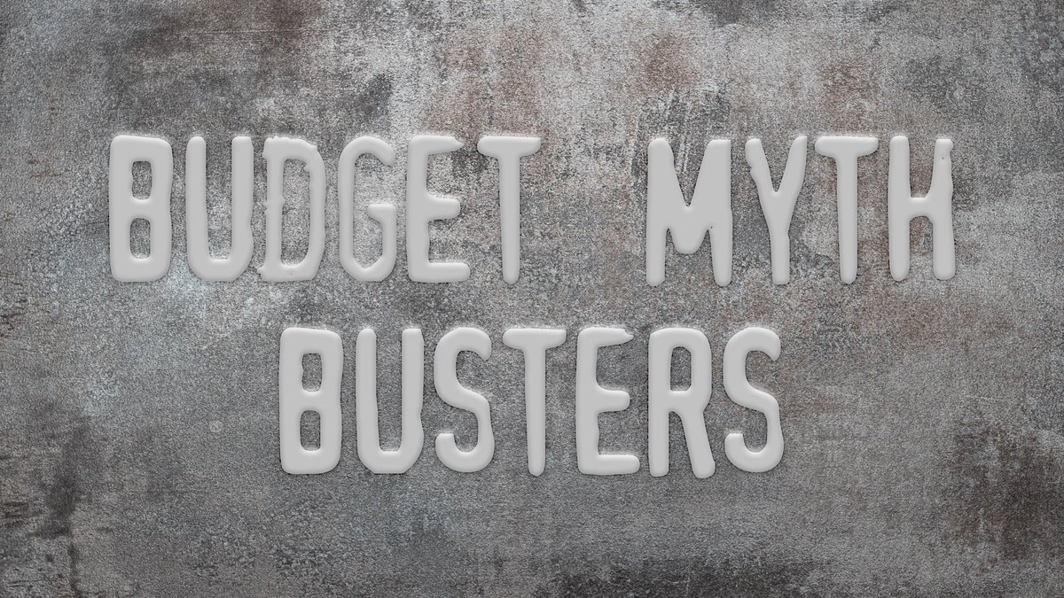 🛠️ Let’s bust some budget myths.