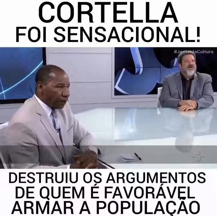 Mário Sérgio Cortella é um paranaense fora da curva. Conservadores odeiam a filosofia porque contrasta a hipocrisia dos religiosos. Eles defendem dogmas surgidos de cabeças fundamentalistas. Enquanto usam a religião pra defender uso de armas, Cortella usa a filosofia na contramão