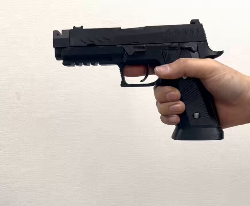東京マルイSIG P320→ アリゲータ・スナッパー化(自家用) ようやく動作するようになりました！ かっこいい😁