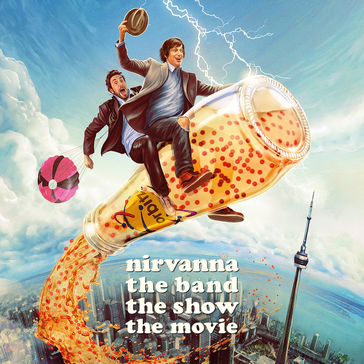Hold onto your butts 🪂 NIRVANNA THE BAND THE SHOW THE MOVIE is now playing in theatres.