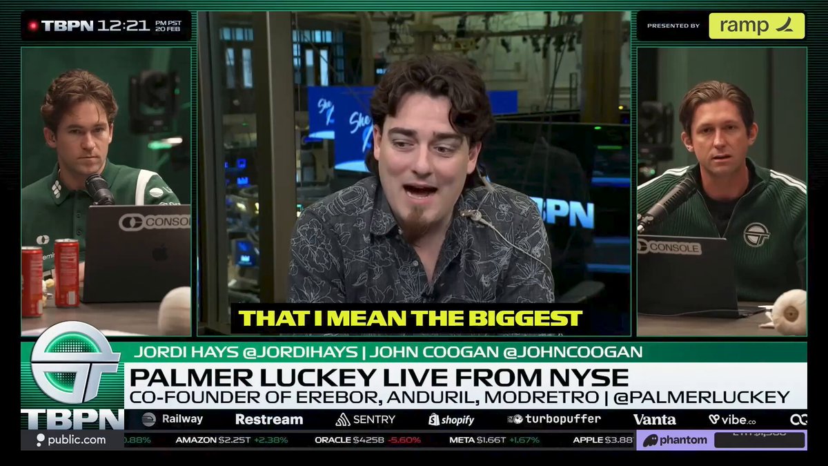 “The biggest beneficiaries of vibe coding are going to be… the shape rotators, not the wordcels” — Palmer Luckey