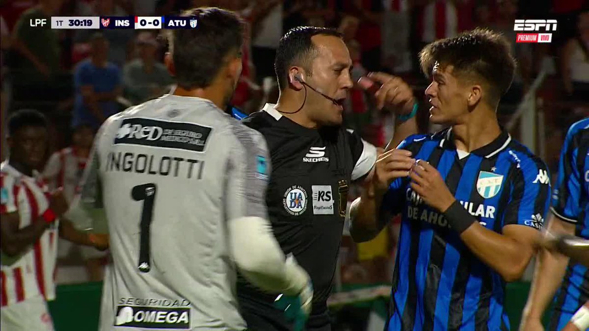 "Espinoza": Por comentarios sobre el penal para Instituto en su partido ante Atlético Tucumán