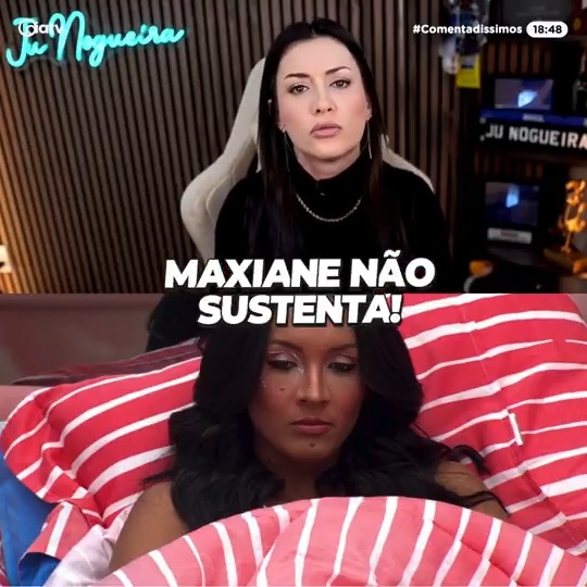 🔥 MAXIANE É A MAIS FROUXA DA CASA! Você concorda? 🔴 Tudo sobre #BBB26 e famosos no #Comentadíssimos com Ju Nogueira, de segunda a sexta, às 18h, no Já Contei e na DiaTV, no YouTube.
