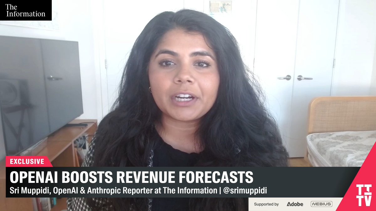 Exclusive: OpenAI boosts revenue forecast and cash burn. Sri Muppidi reports OpenAI is projecting 27% more in revenue through 2030 than previously forecast on higher sales of ChatGPT subscriptions. But the company also warns it will burn more cash in the same time period, as it spends $665 billion on the costs of running and training its AI. Read more: