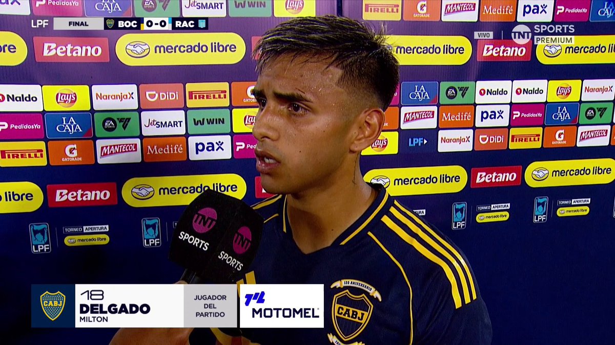 "RACING NO HIZO NADA", disparó Milton Delgado tras el empate de Boca 😲 #LPFxTNTSports Viví el Torneo Apertura 2026 por TNT Sports Premium y disfrutalo también en HBO Max 👉 #Suscribite