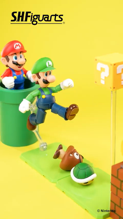一般店頭にて発売中の S.H.Figuarts ✅マリオ (SUPER MARIO) ✅ルイージ (SUPER MARIO) ✅スーパーマリオ プレイセット (SUPER MARIO) のサンプル開封動画を公開! 続々登場のアイテムを組み合わせて『#スーパーマリオ』の世界を楽しもう! 📌商品詳細→ #SuperMario #t_shf