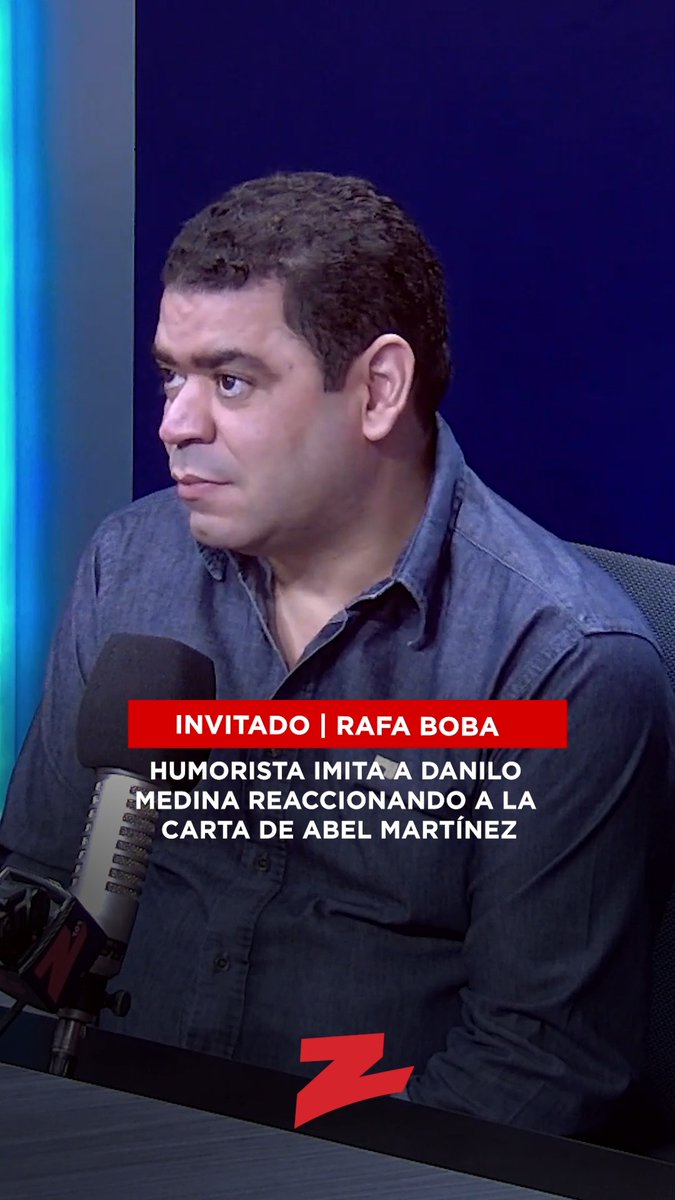 📽️ [#ZEntrevistas] El humorista Rafa Boba imita a Danilo Medina reaccionando a la carta de Abel Martínez Durán Conoce todos los detalles en: #Z101 #ZDigital #Noticias #ZTV #ElGobiernoDeLaTarde #DaniloMedina #AbelMartínez