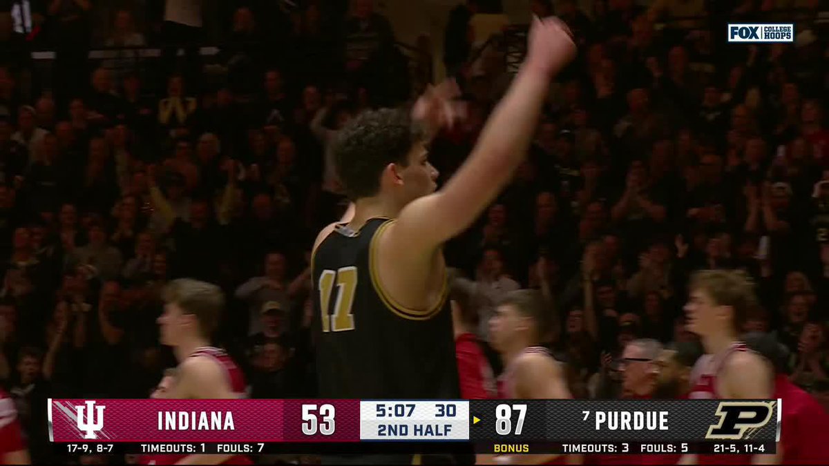 OMER MAYER IS ON FIRE 💥 Purdue Men's Basketball 📺: FOX