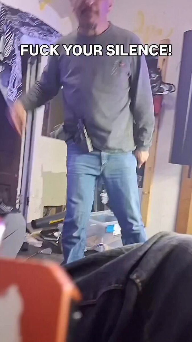 Old timer is mad AF