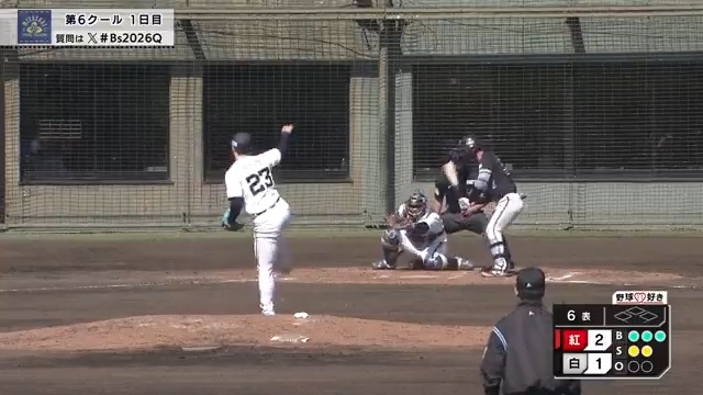 #吉田輝星 TJ手術を経て511日ぶりの実戦登板! 移籍1年目の2024年にはチーム2位の50試合に登板。開幕1軍も見える快調な回復で、完全復活が待たれます!