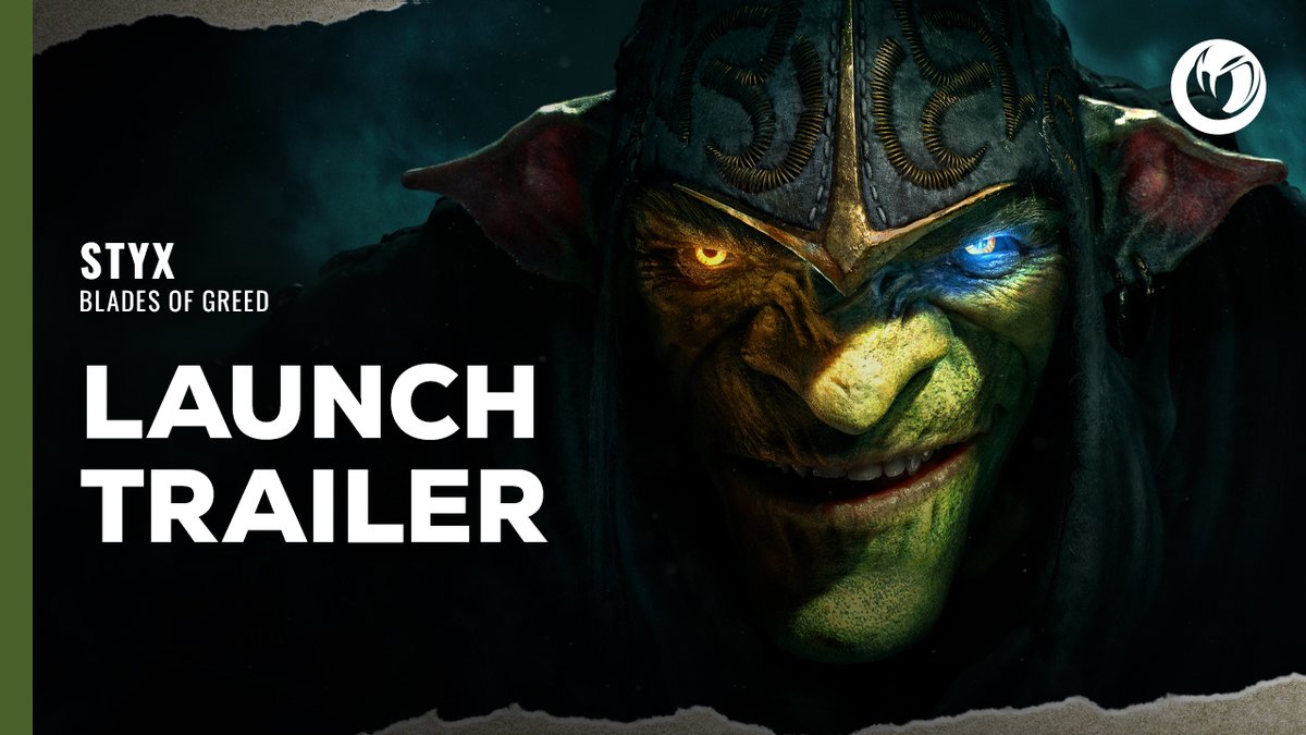 Styx: Blades of Greed is now officially available