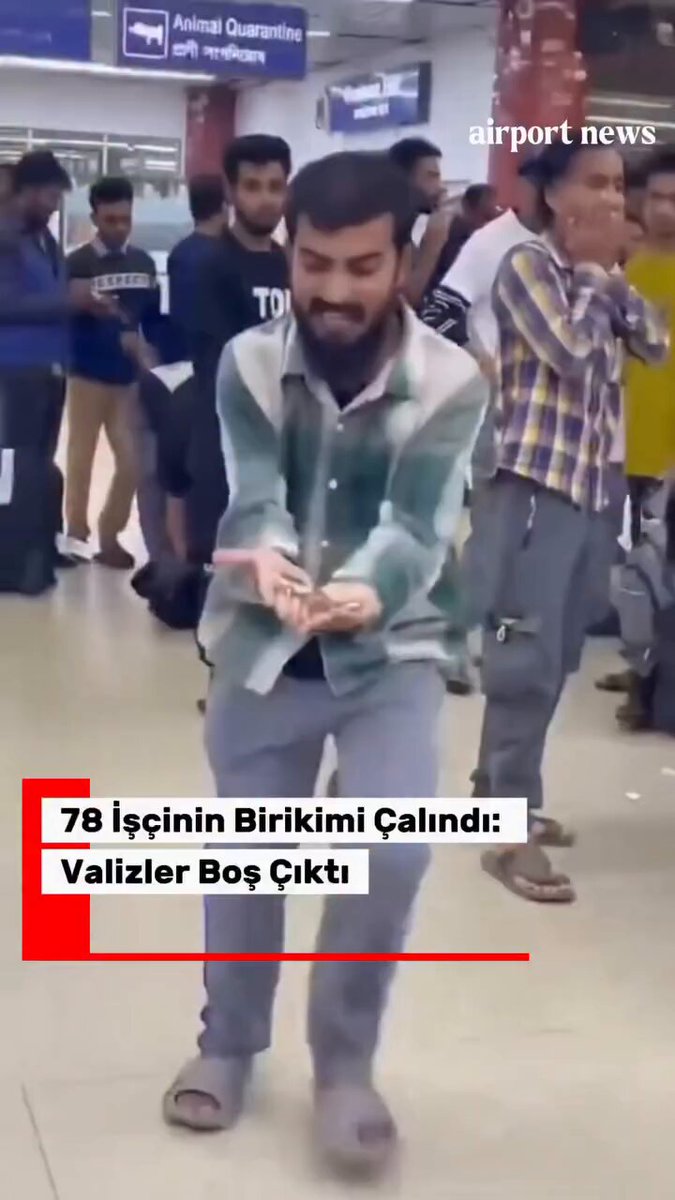 Suudi Arabistan'dan deport edilen 78 Bangladeşli işçi, aylarca biriktirdikleri paralarının valizlerinin parçalanarak alındığını ülkelerinde öğrendiler.
