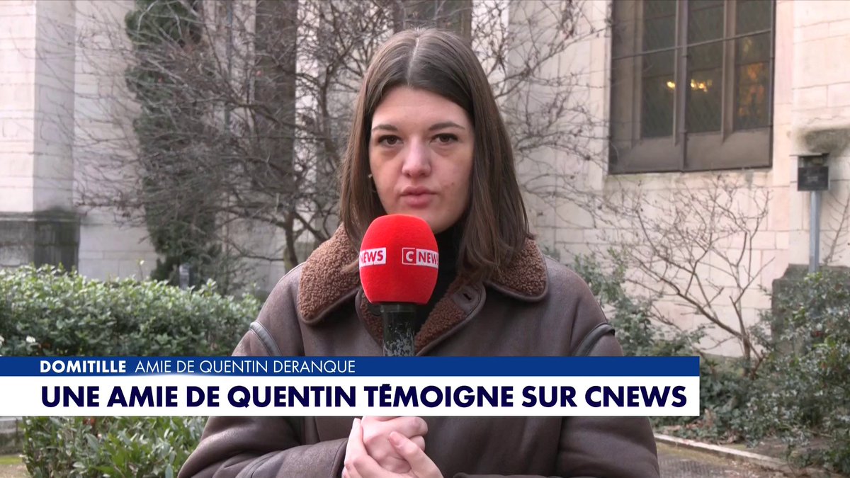 Le témoignage de Domitille, amie de Quentin Deranque, dans #HDProsWE