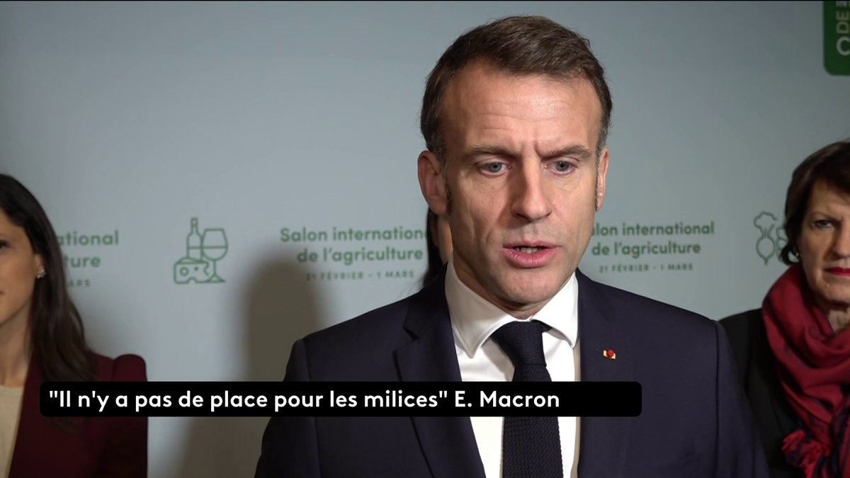 🔴 Emmanuel Macron "appelle tout le monde au calme" avant la marche en hommage à Quentin Deranque