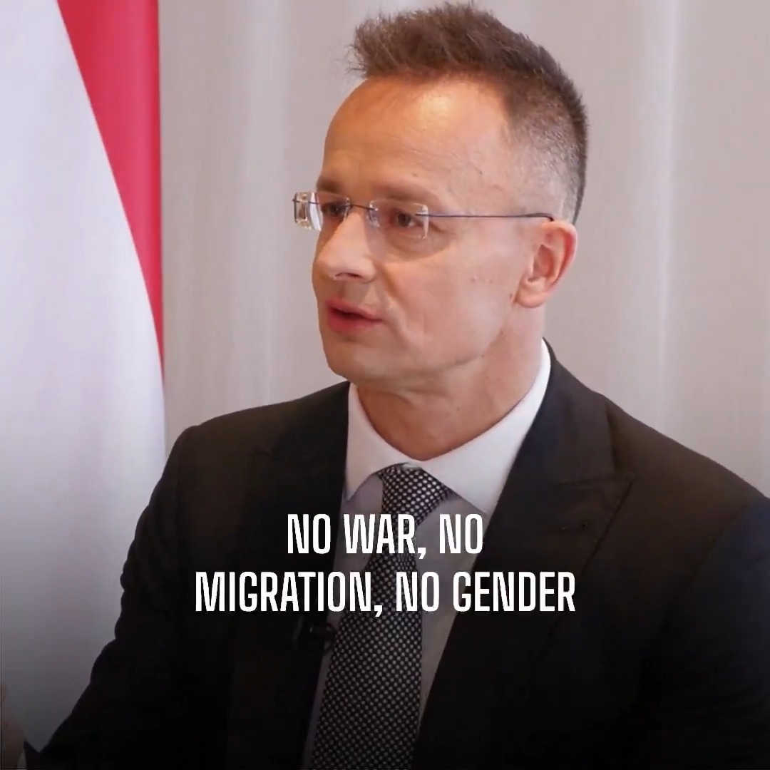 Our conflicts with Brussels come from defending Hungary’s national interest. We reject war, migration and gender ideology. That’s why they are interfering in our elections. They want a new government in Hungary that will implement their agenda.