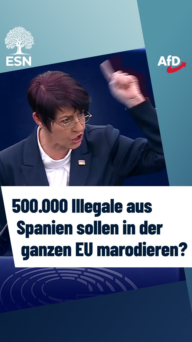 ++ 500.000 Illegale aus Spanien sollen in der ganzen EU marodieren? ++ Statt massenweiser Flutung mit kulturfremden "Ärzten, Ingenieuren und sonstigen Raketenwissenschaftlern" brauchen wir massenhafte, rechtskonforme Abschiebungen! Fangen wir ENDLICH damit an!