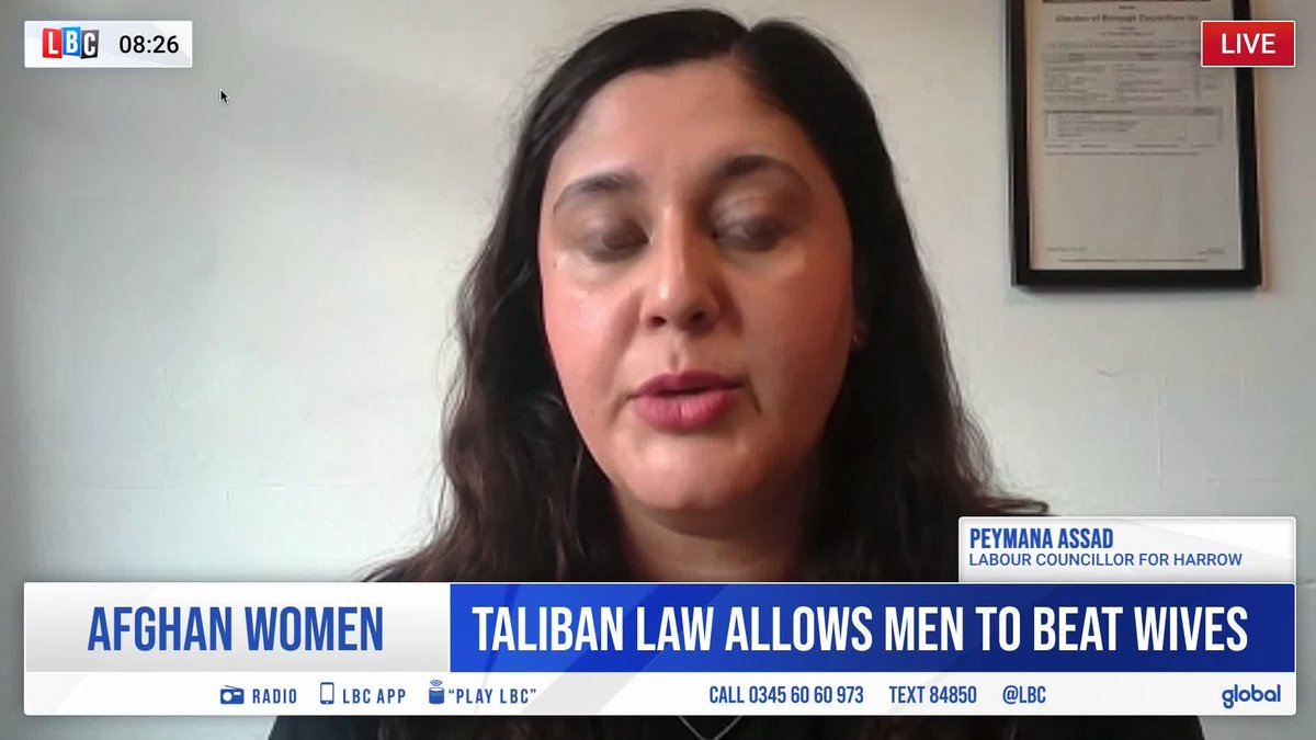 'This was issued in January - and we are only talking about it in February.' As the Taliban legalises wife beating, Peymana Assad challenges the 'complete silence' from the international community, with the exception of UN Special Rapporteur Richard Bennett.