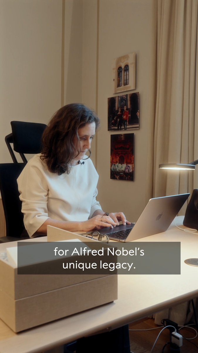 "This will be an open and welcoming place for everyone. It will be a home for the curious, a home of knowledge." Visit our executive director Hanna Stjรคrne at her office as she describes how we are building a new home for Alfred Nobel's unique legacy. Set to be located on Sรถdermalm in Stockholm, Sweden, we can't wait to welcome you in 2031. You can learn more about this exciting project here: