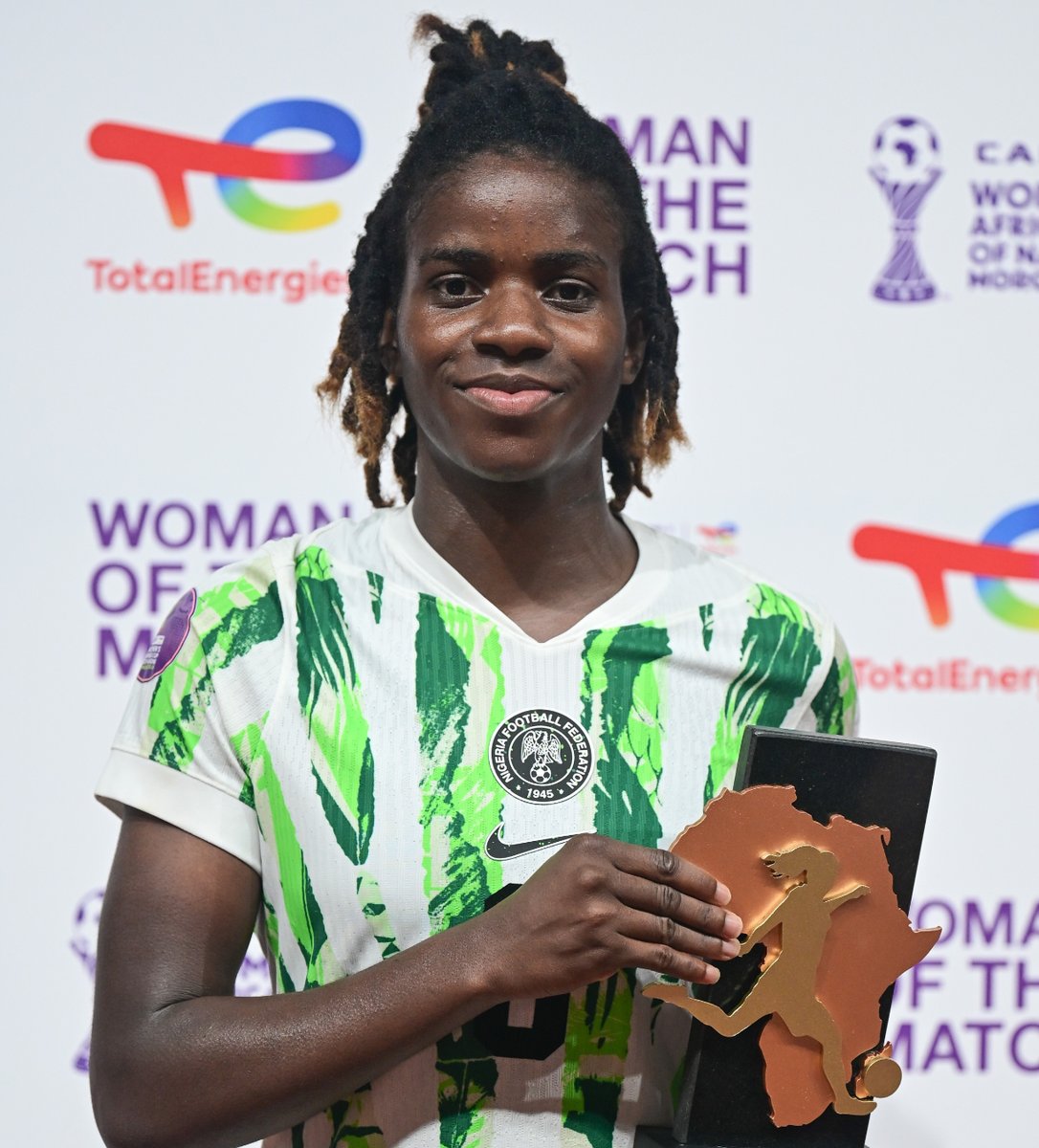 From near defeat to triumph, Okoronkwo owned the final. 🇳🇬🏆 Main-character moments continue at #TotalEnergiesWAFCON2026. 🌟