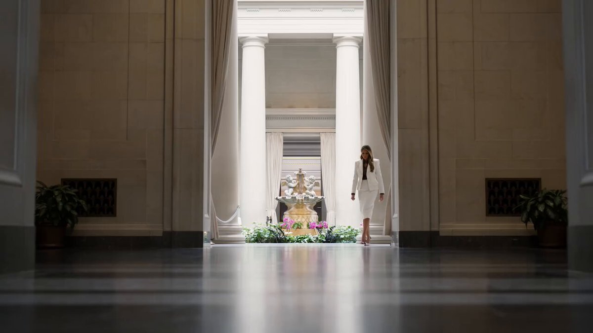 How elegant , Melania is Beautiful