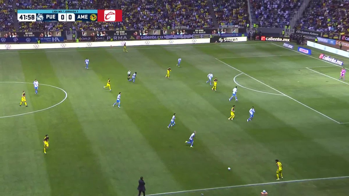 O primeiro gol de Raphael Veiga pelo América-MEX. 🎥 FOX