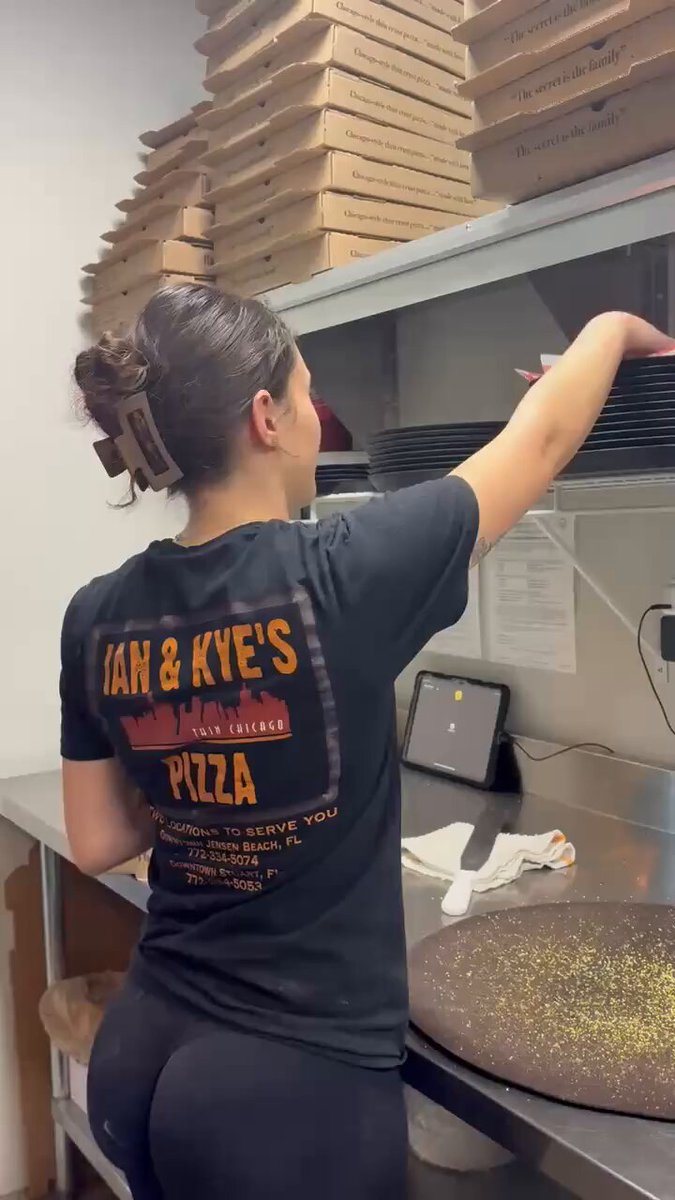"Fiz pizza, gostaru?"
