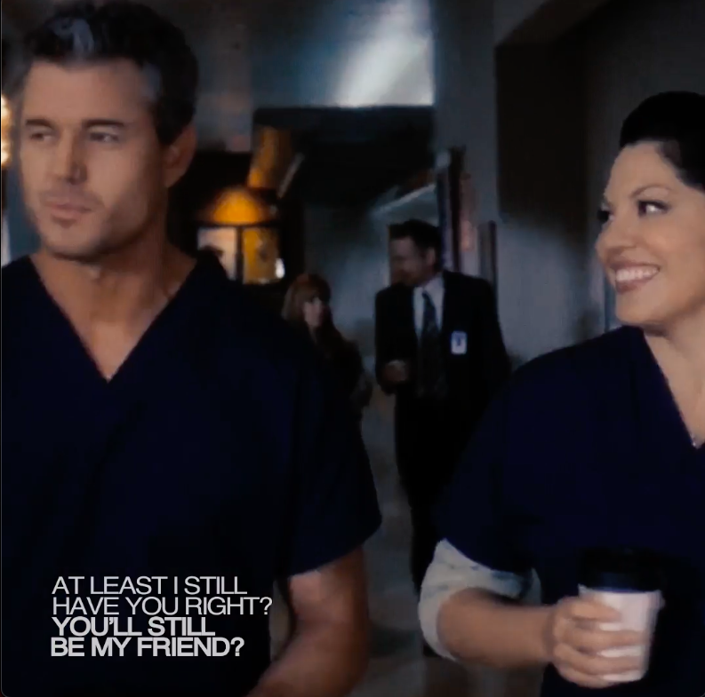 greys truly peaked with them