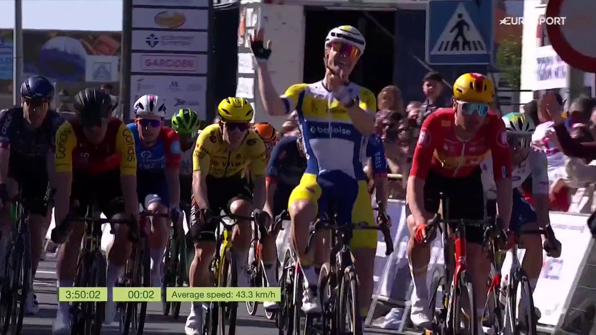๐ง๐ช๐ฆ El canto del cisne de un CLรSICO del ciclismo mundial โ๏ธ Flanders Baloise, en su รบltimo aรฑo con el patrocinio del gobierno flamenco, gana una seรฑora etapa de la Vuelta a Andalucรญa, con Tom Crabbe, en Pozoblanco. Romeo sigue lรญder ๐บ Lo viste en Eurosport y HBO Max Espaรฑa ๐. #72RdS