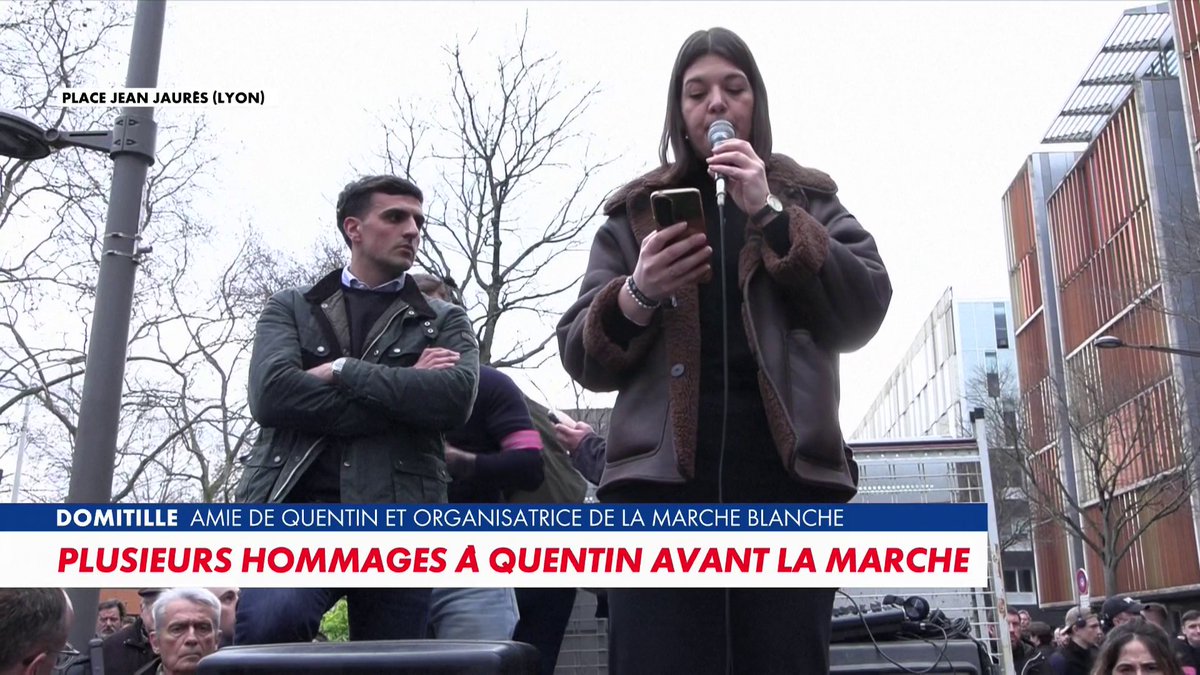Domitille, amie de Quentin Deranque : «Sa mort nous incite au courage, à ne plus jamais nous taire devant ceux qui cherchent à salir sa mémoire» #180minutesInfoWE